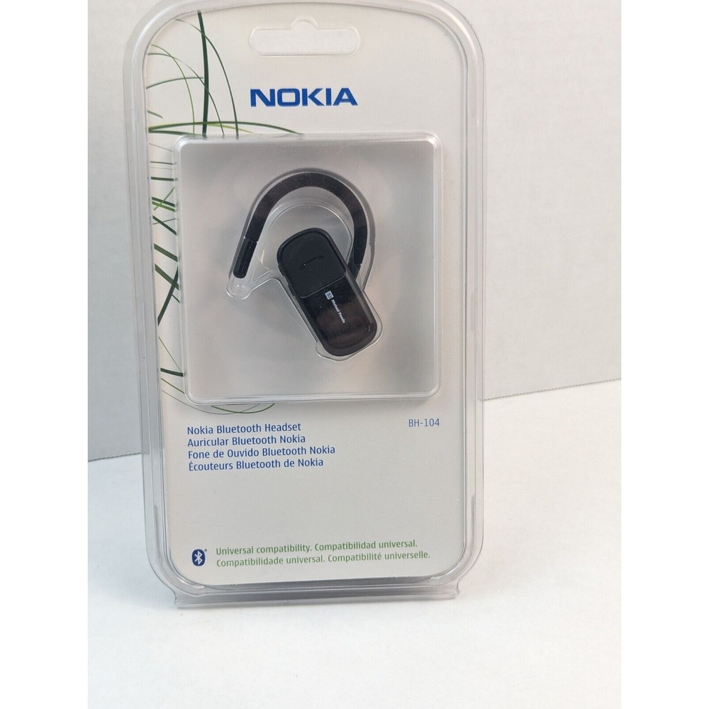 Sealed Nokia BH-104 Bluetooth Headset – Hands-Free Wireless‎ Communication